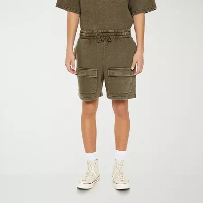 Forever 21 Mens Pull-on Short In Green