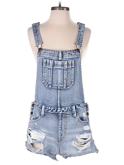 Pre-owned Forever 21 Overalls In Blue