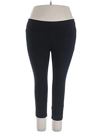 Pre-owned Forever 21 Plus Active Pants In Black
