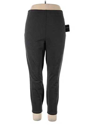 Pre-owned Forever 21 Plus Active Pants In Gray