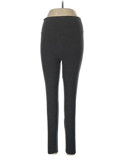 Pre-owned Forever 21 Plus Active Pants In Gray
