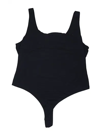 Pre-owned Forever 21 Plus Bodysuit In Black