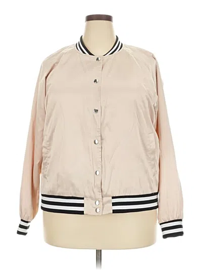 Pre-owned Forever 21 Plus Cardigan Sweater In Brown