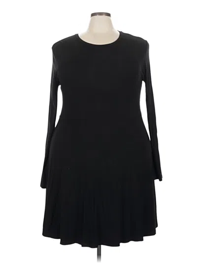 Pre-owned Forever 21 Plus Casual Dress In Black