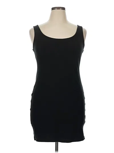 Pre-owned Forever 21 Plus Casual Dress In Black