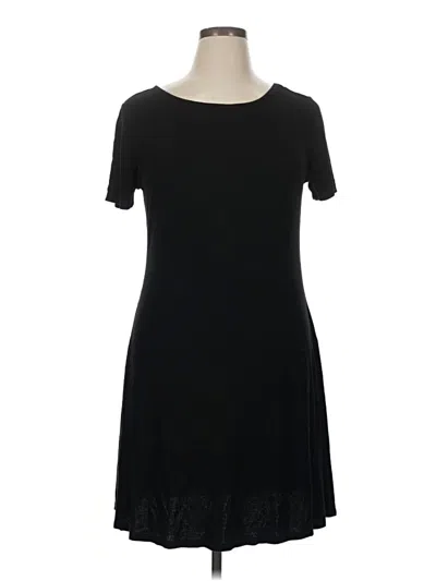 Pre-owned Forever 21 Plus Casual Dress In Black