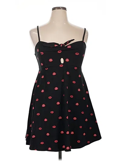 Pre-owned Forever 21 Plus Casual Dress In Black