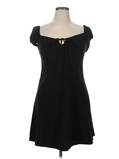 Pre-owned Forever 21 Plus Casual Dress In Black