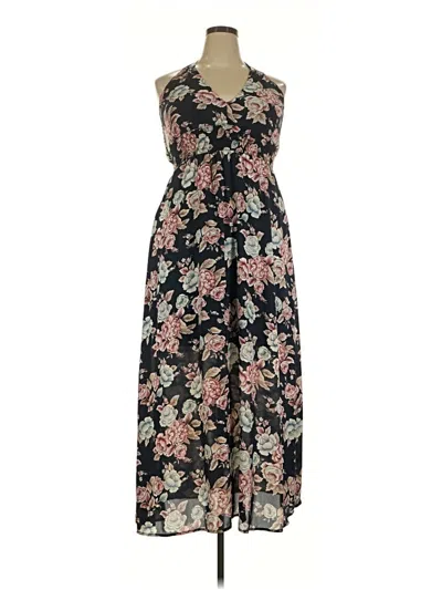 Pre-owned Forever 21 Plus Casual Dress In Black