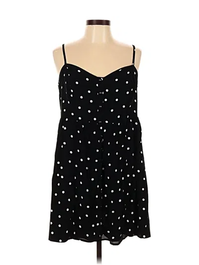 Pre-owned Forever 21 Plus Casual Dress In Black