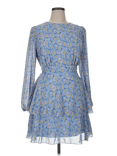Pre-owned Forever 21 Plus Casual Dress In Blue