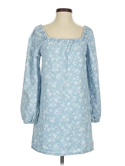 Pre-owned Forever 21 Plus Casual Dress In Blue