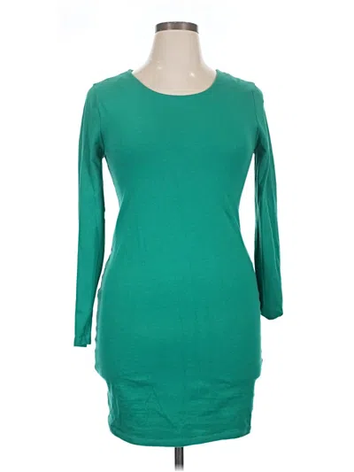 Pre-owned Forever 21 Plus Casual Dress In Green