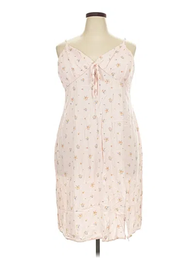 Pre-owned Forever 21 Plus Casual Dress In Pink