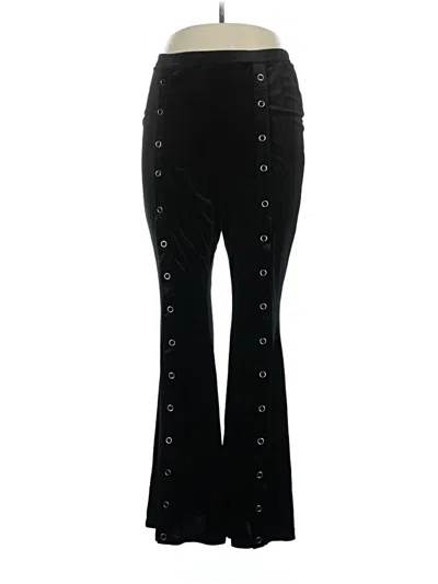 Pre-owned Forever 21 Plus Casual Pants In Black