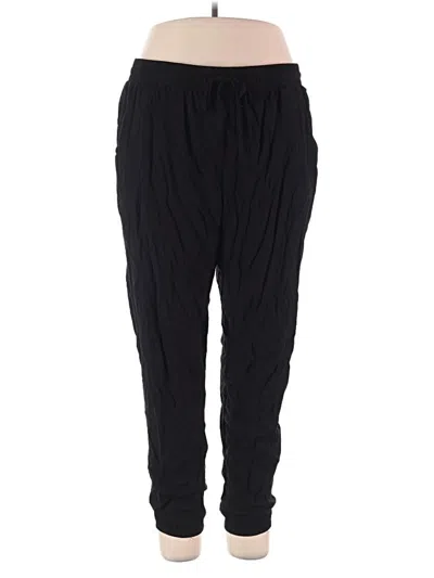 Pre-owned Forever 21 Plus Casual Pants In Black