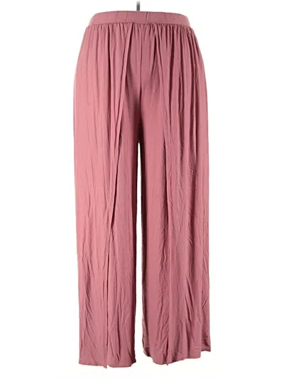 Pre-owned Forever 21 Plus Casual Pants In Pink