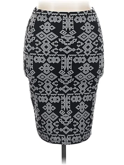 Pre-owned Forever 21 Plus Casual Skirt In Black