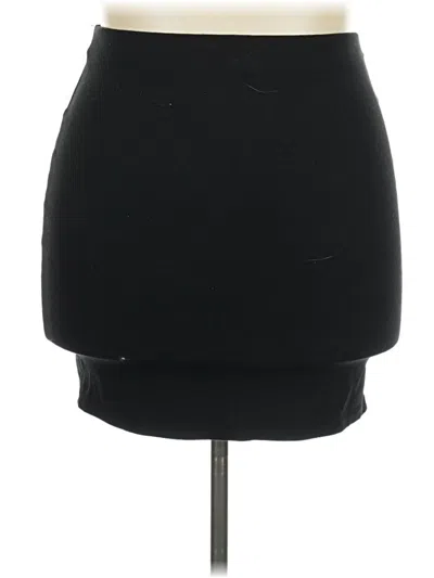 Pre-owned Forever 21 Plus Casual Skirt In Black
