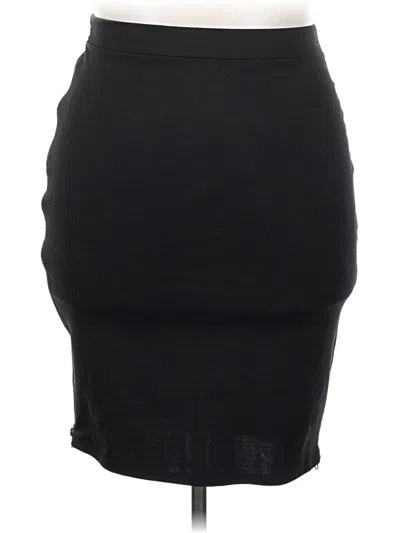 Pre-owned Forever 21 Plus Casual Skirt In Black