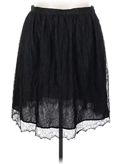 Forever 21 Plus Casual Skirt In Black