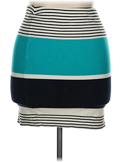 Pre-owned Forever 21 Plus Casual Skirt In Blue