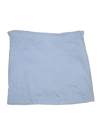 Pre-owned Forever 21 Plus Casual Skirt In Blue