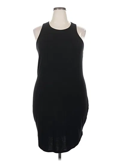 Pre-owned Forever 21 Plus Cocktail Dress In Black