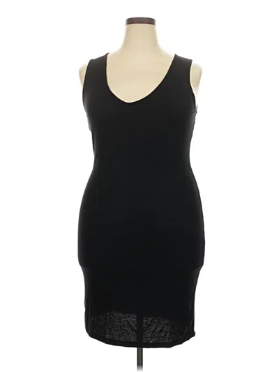 Pre-owned Forever 21 Plus Cocktail Dress In Black