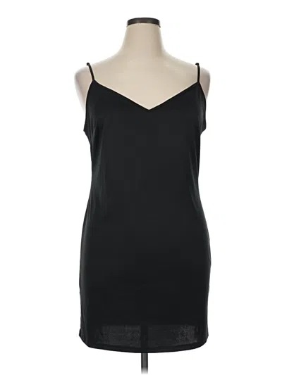 Pre-owned Forever 21 Plus Cocktail Dress In Black