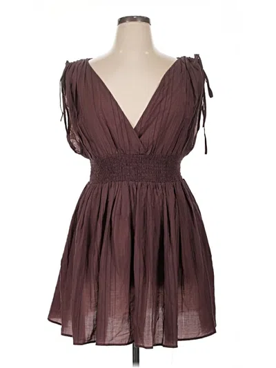 Pre-owned Forever 21 Plus Cocktail Dress In Brown