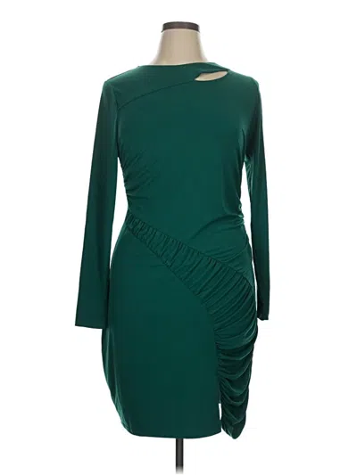 Pre-owned Forever 21 Plus Cocktail Dress In Green
