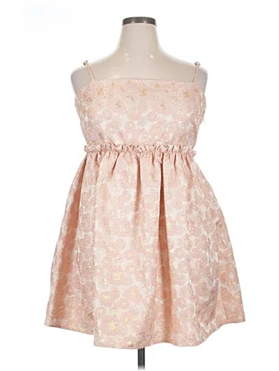 Pre-owned Forever 21 Plus Cocktail Dress In Pink