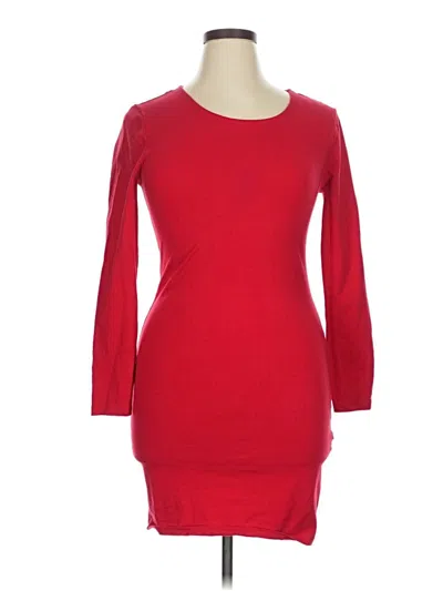 Pre-owned Forever 21 Plus Cocktail Dress In Red