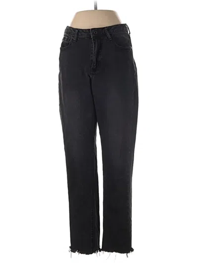Pre-owned Forever 21 Plus Jeans In Black