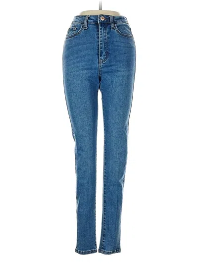 Pre-owned Forever 21 Plus Jeans In Blue