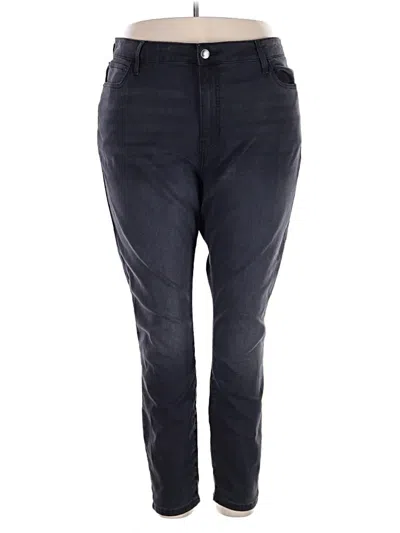 Pre-owned Forever 21 Plus Jeggings In Black