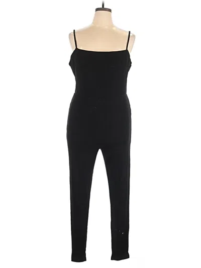 Pre-owned Forever 21 Plus Jumpsuit In Black