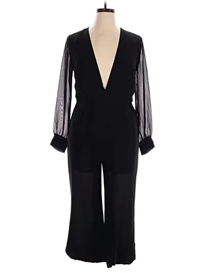 Pre-owned Forever 21 Plus Jumpsuit In Black