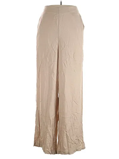 Pre-owned Forever 21 Plus Khaki Pant In Tan