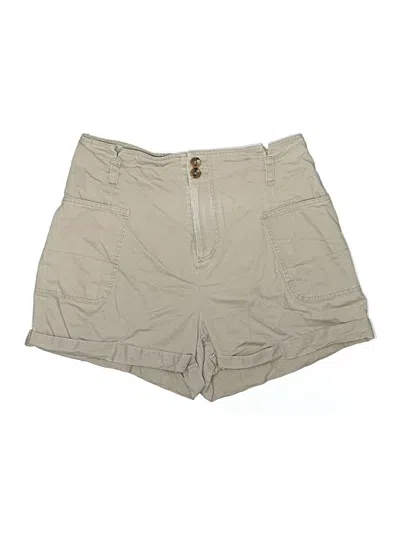 Pre-owned Forever 21 Plus Khaki Shorts In Brown