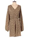 Forever 21 Plus Romper In Brown