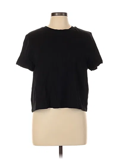 Pre-owned Forever 21 Plus Short Sleeve T-shirt In Black