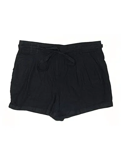 Pre-owned Forever 21 Plus Shorts In Black