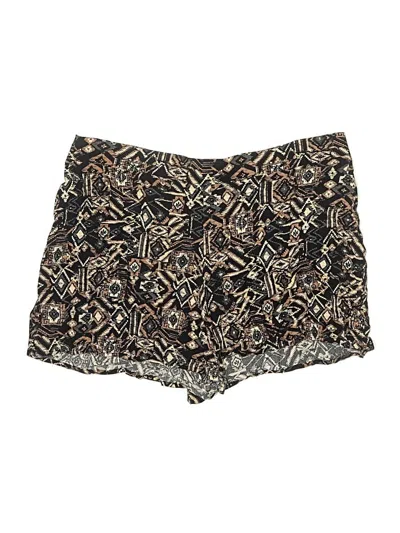 Pre-owned Forever 21 Plus Shorts In Black