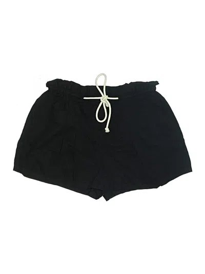 Pre-owned Forever 21 Plus Shorts In Black