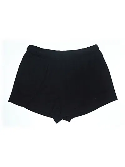 Pre-owned Forever 21 Plus Shorts In Black
