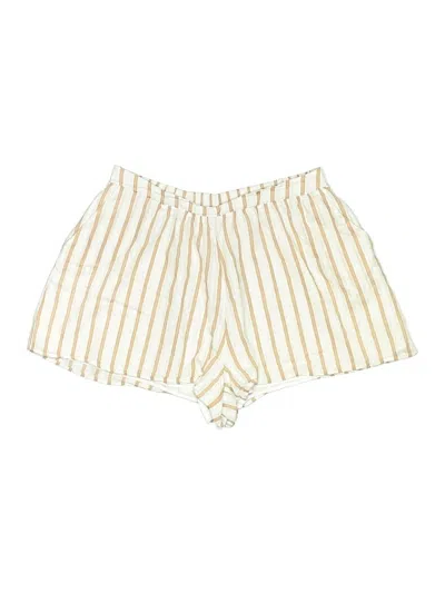 Pre-owned Forever 21 Plus Shorts In White