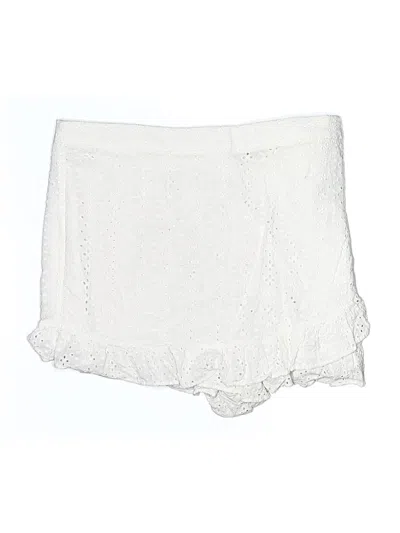 Pre-owned Forever 21 Plus Shorts In White