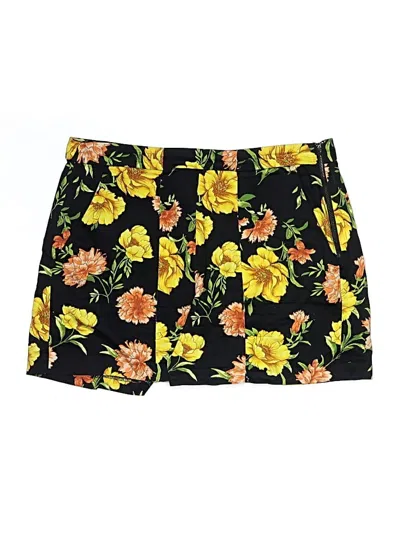 Pre-owned Forever 21 Plus Shorts In Yellow